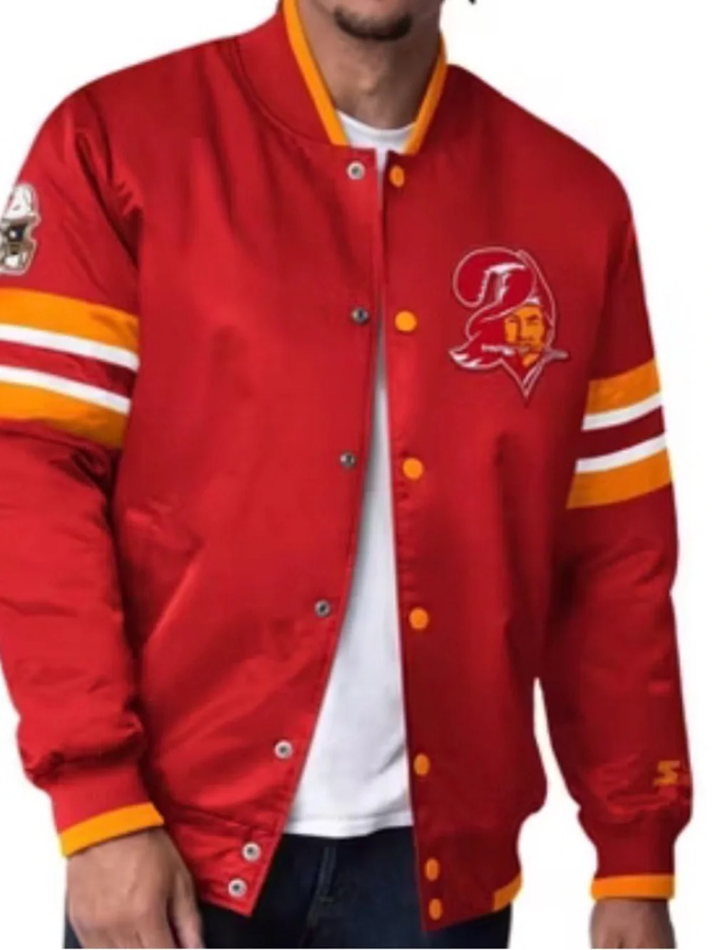 STARTER JACKET Tampa Bay Buccaneers  Throwback Limited Release Vintage Bomber